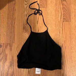 Halter top crop top